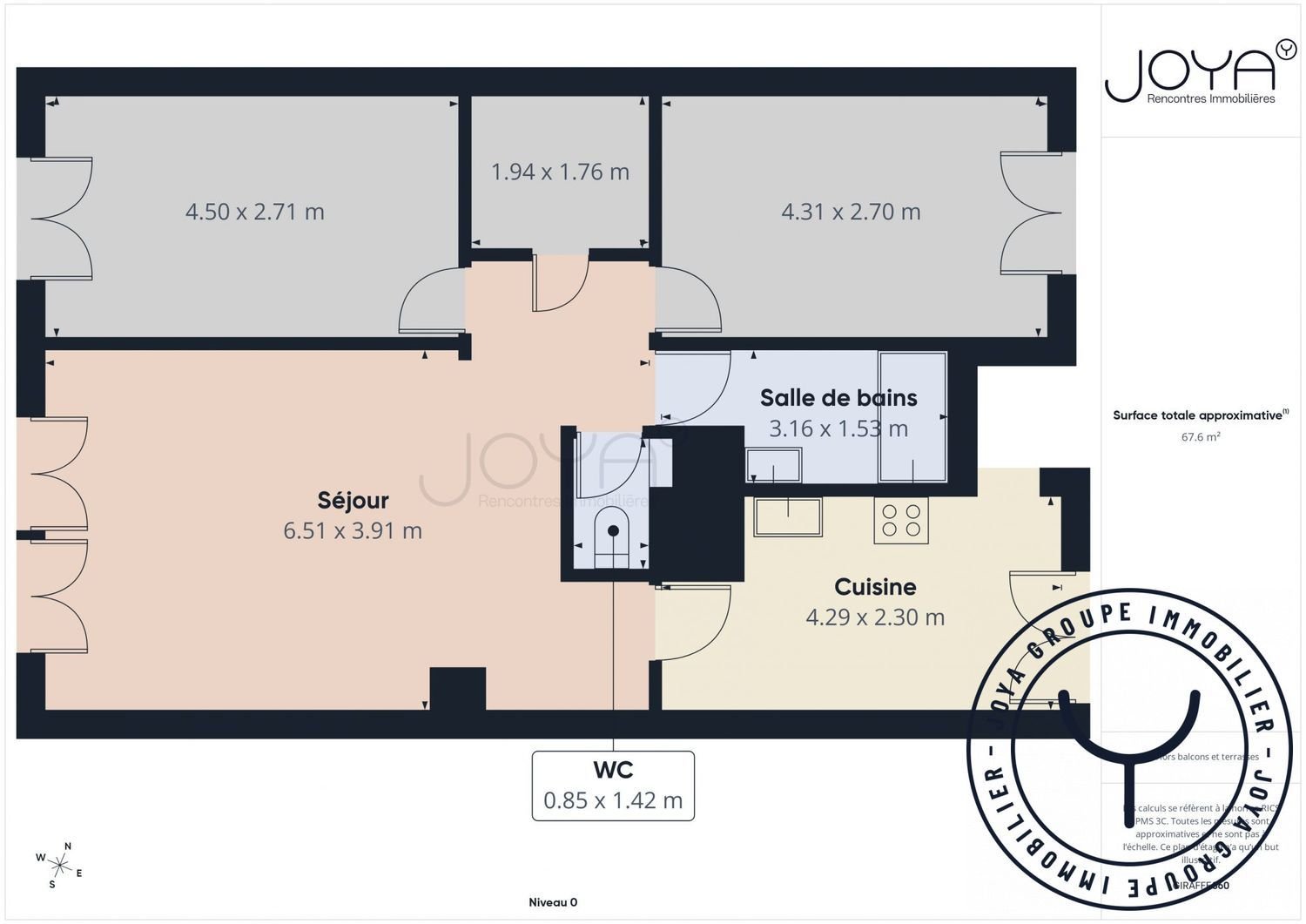 Appartement à vendre, 68m², Saint-André-les-Vergers