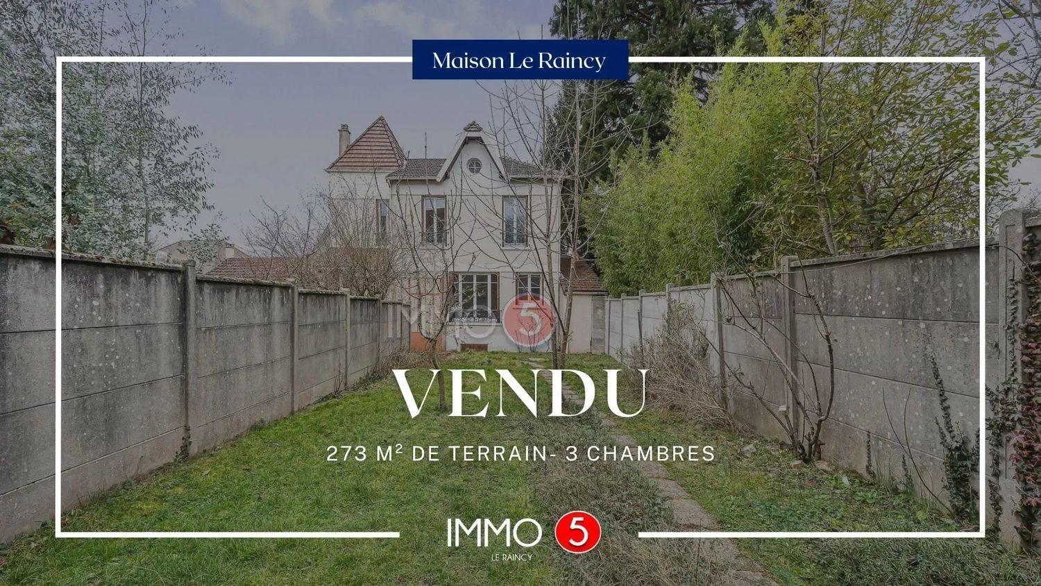Maison à vendre, 11m², Le Raincy