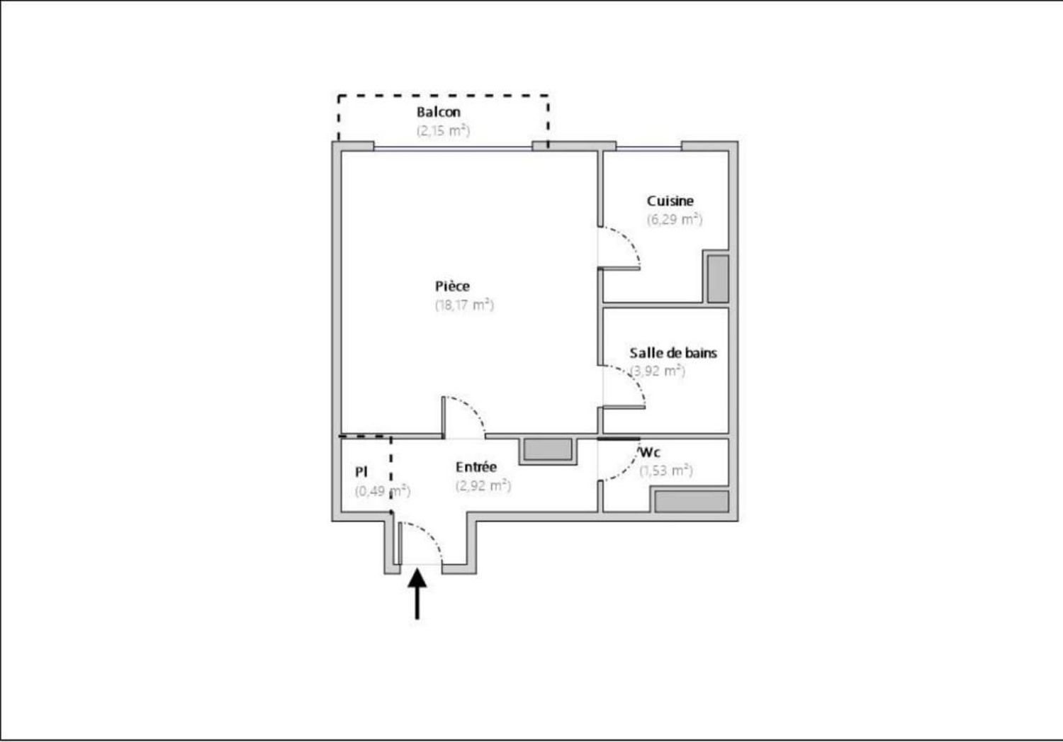 Appartement à vendre, 33m², Montrouge