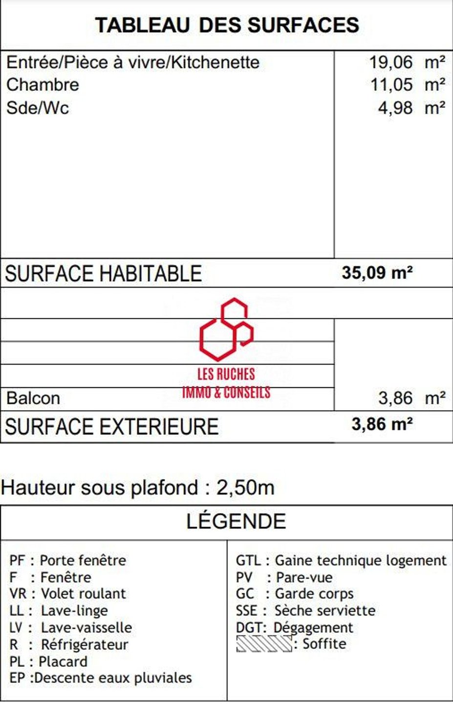 Appartement à vendre, 35m², Roissy-en-Brie