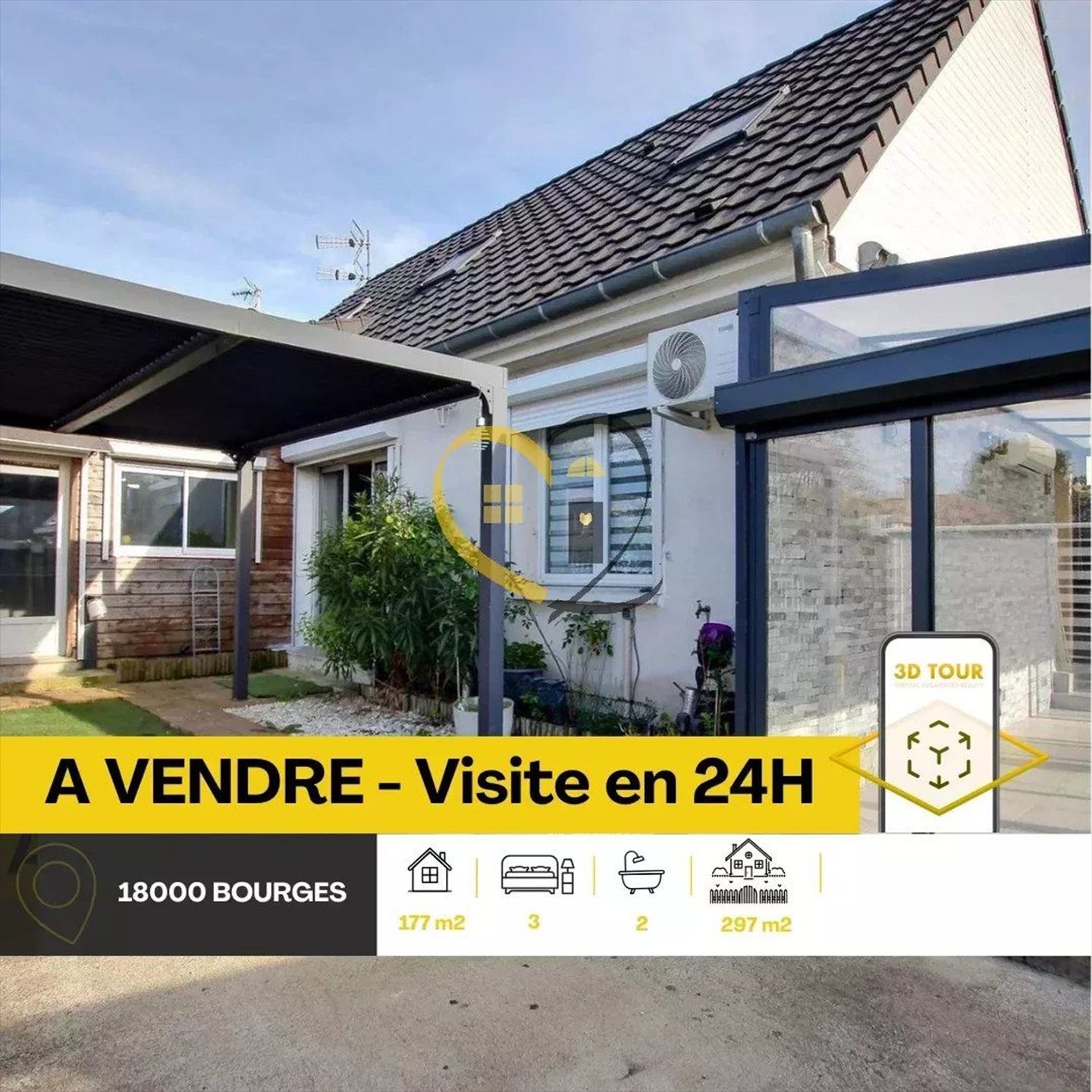 Maison à vendre, 177m², Bourges