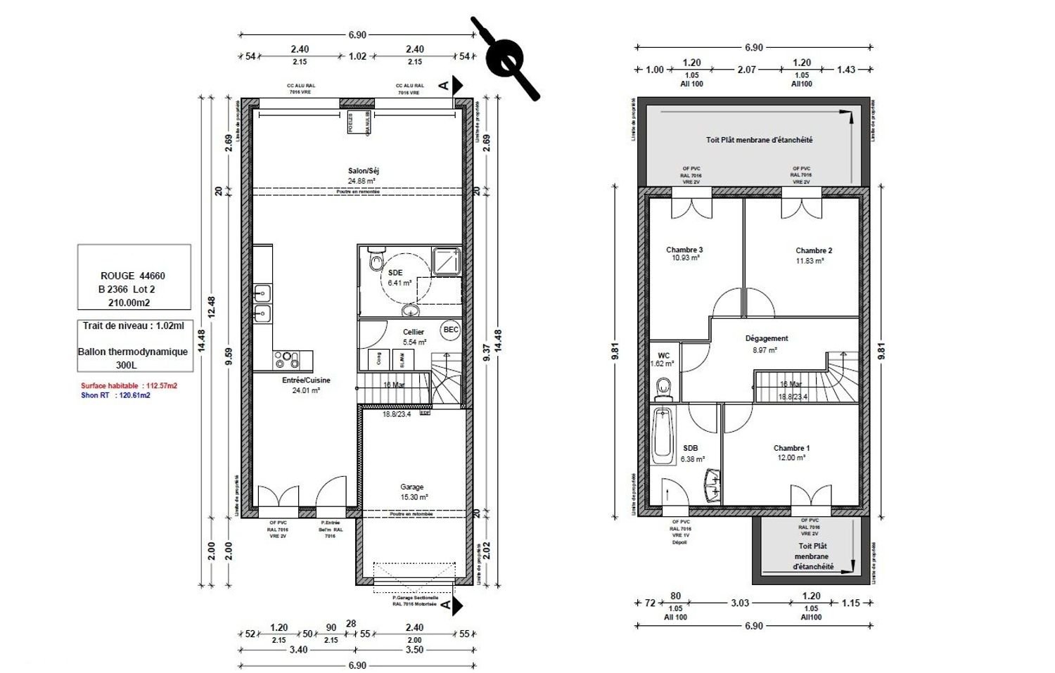 Maison à vendre, 107m², Soulvache