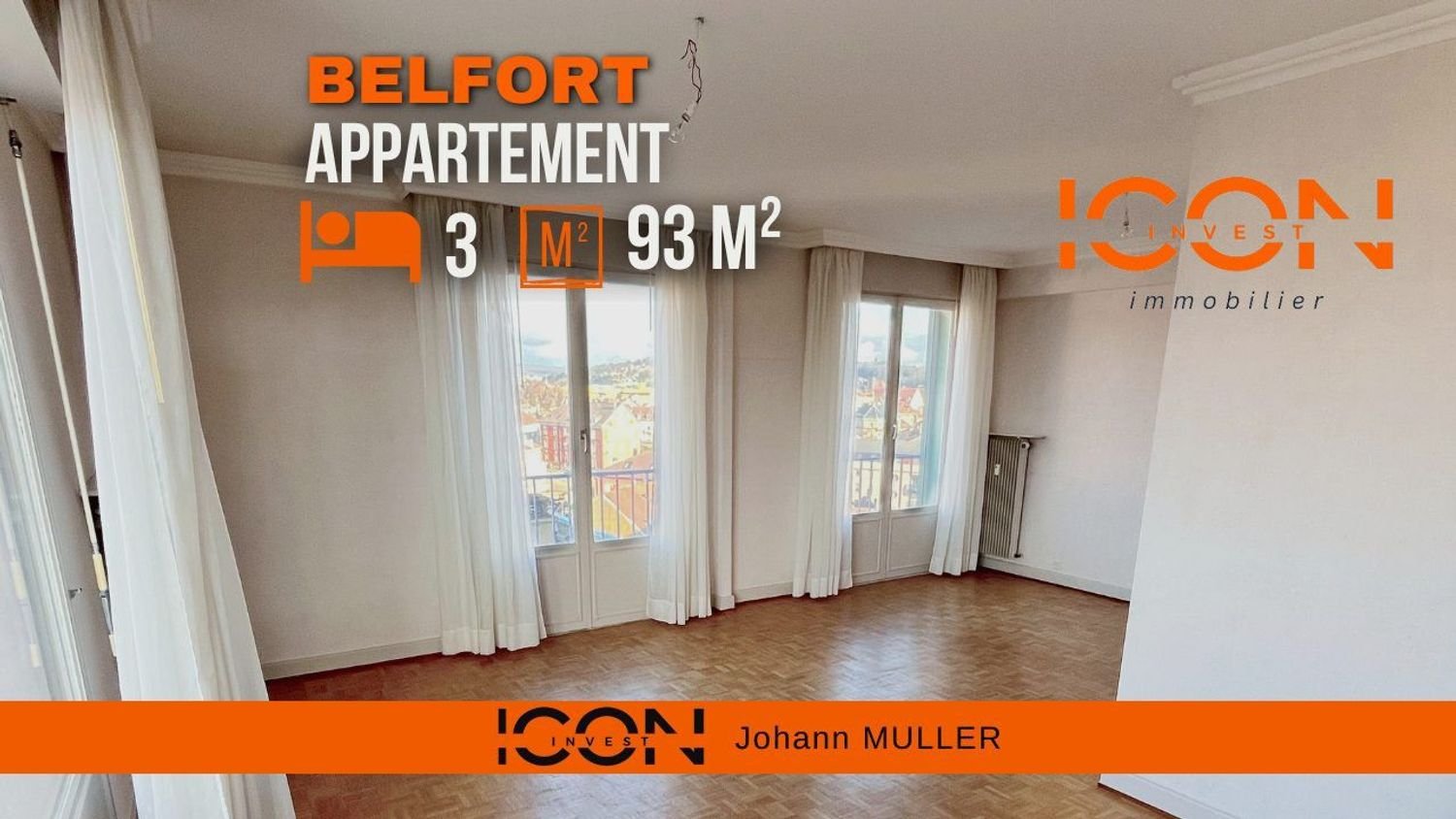 Appartement à vendre, 93m², Belfort