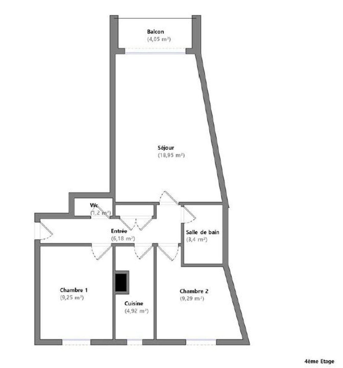 Appartement à vendre, 53m², Saint-Jean-de-Monts