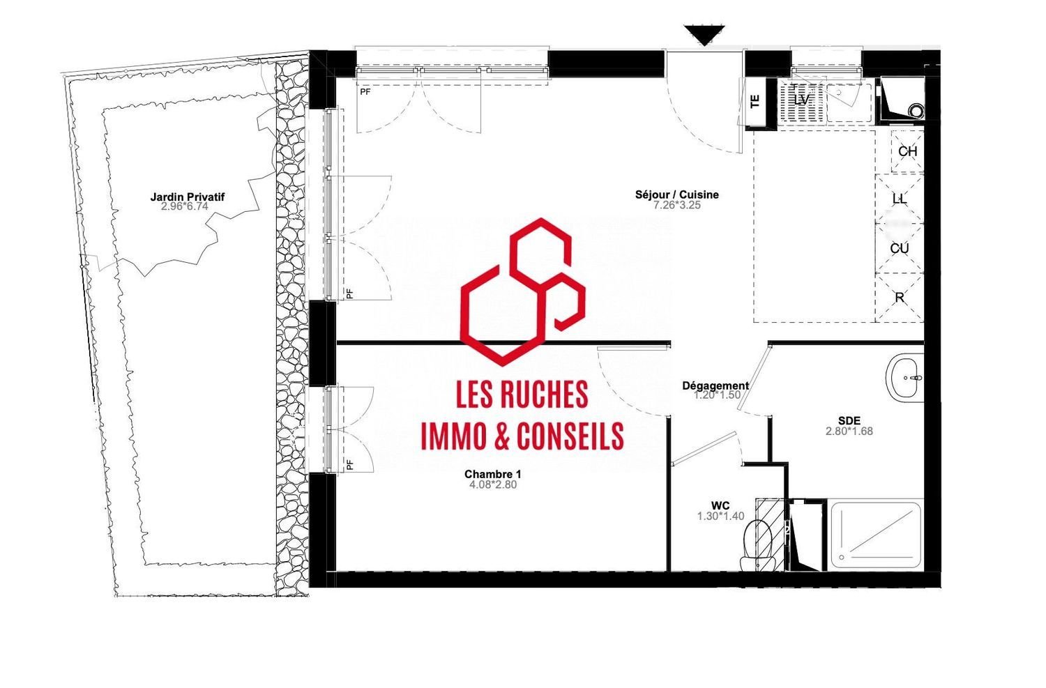 Appartement à vendre, 42m², Poissy