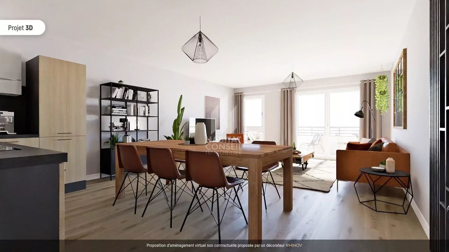 Appartement à vendre, 93m², Saint-Martin-d'Hères
