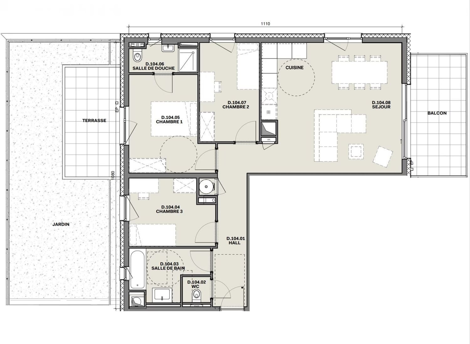 Appartement à vendre, 80m², Monteux
