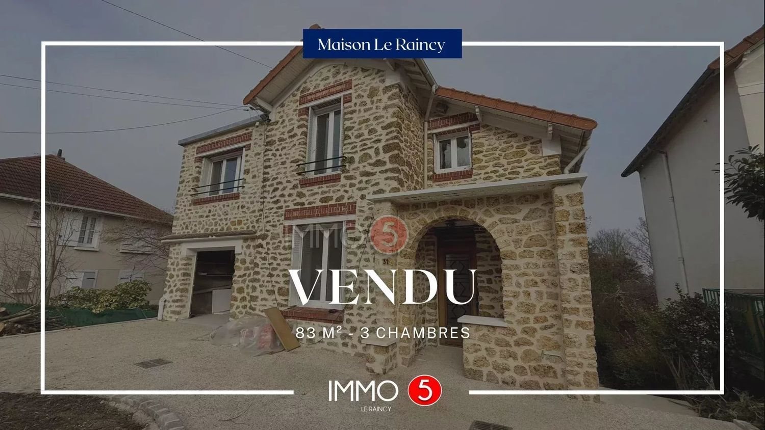 Maison à vendre, 83m², Le Raincy