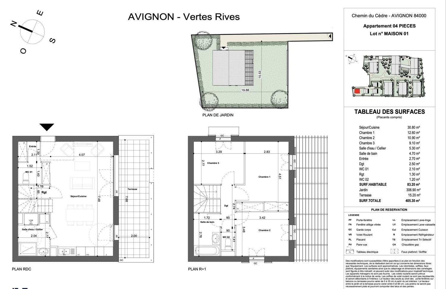 Maison à vendre, 83m², Avignon