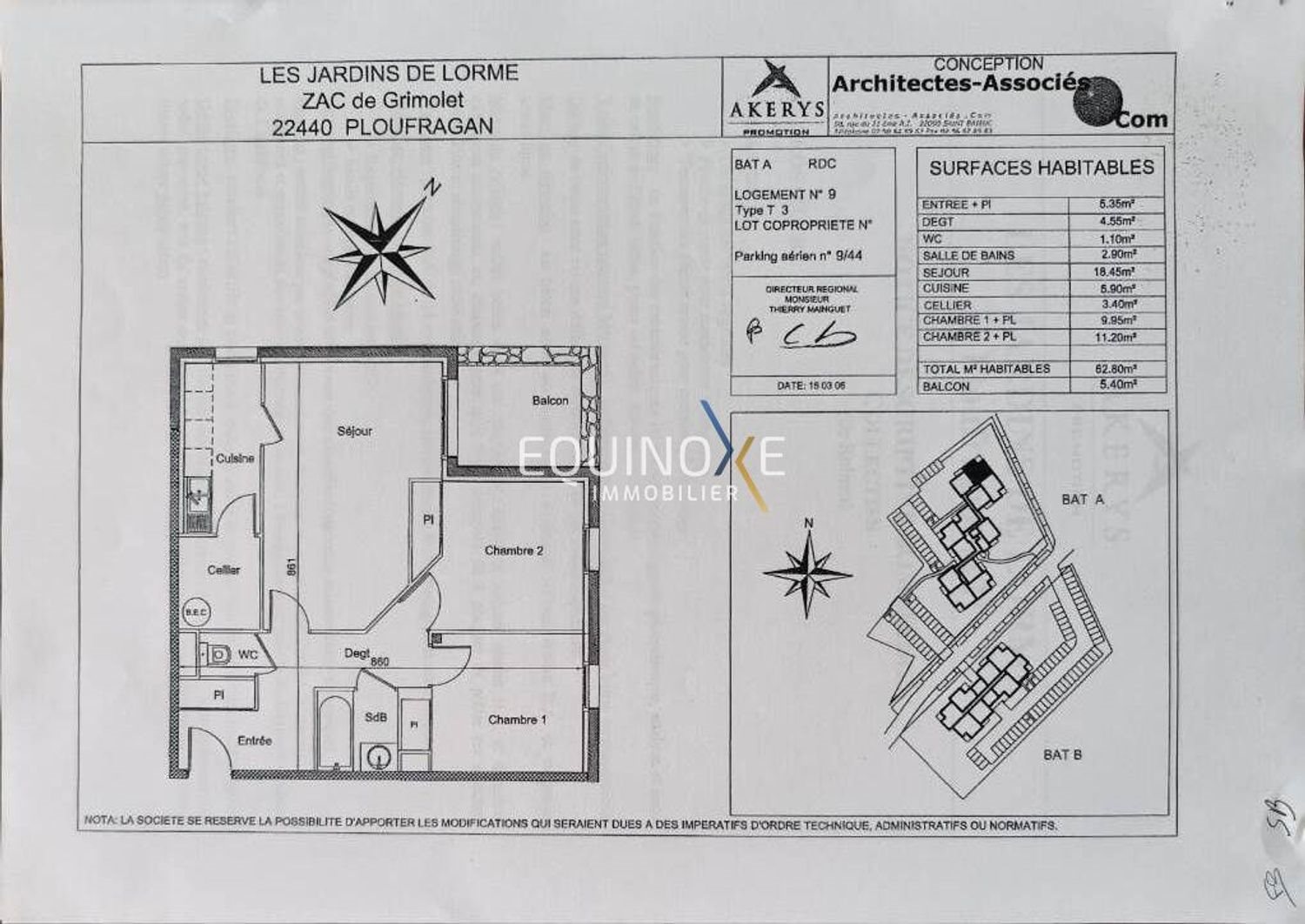 Appartement à vendre, 63m², Ploufragan
