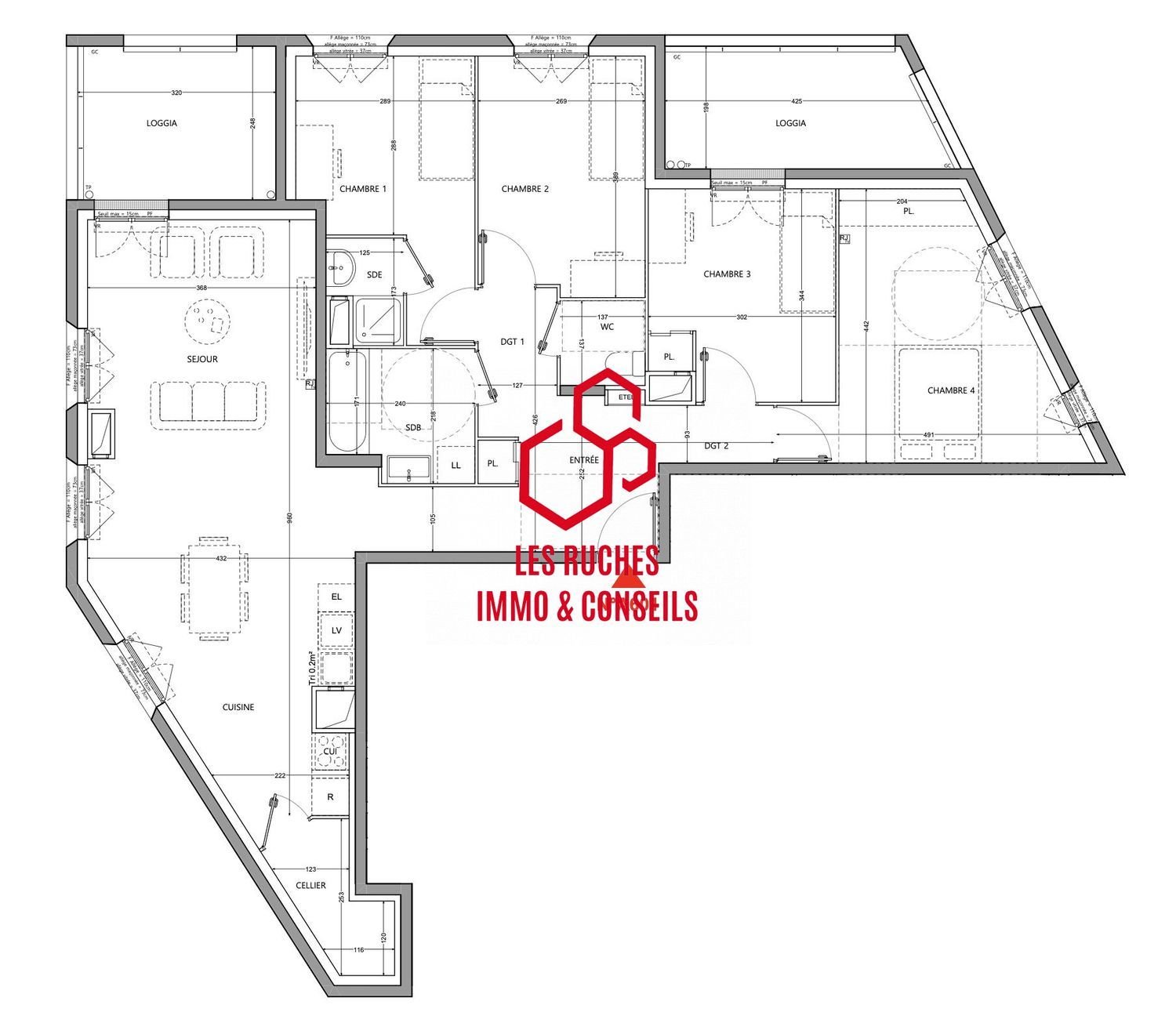 Appartement à vendre, 102m², Clichy-sous-Bois