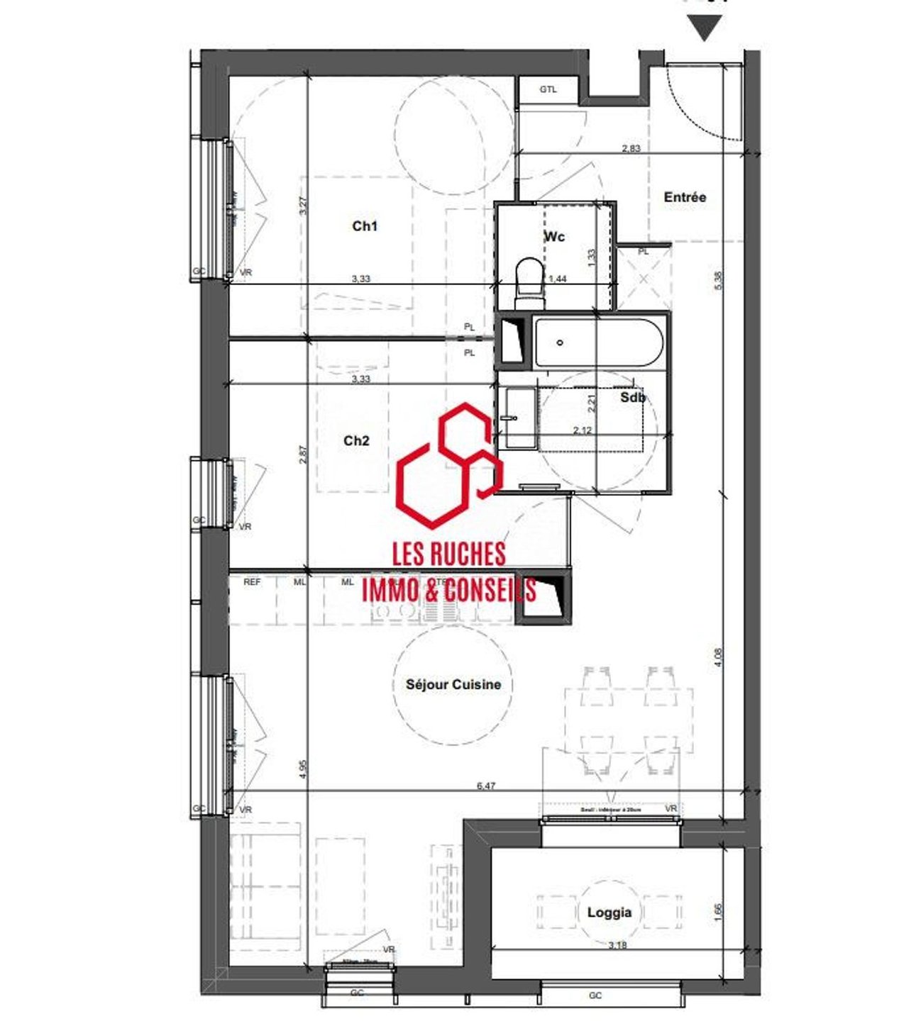 Appartement à vendre, 63m², Brétigny-sur-Orge