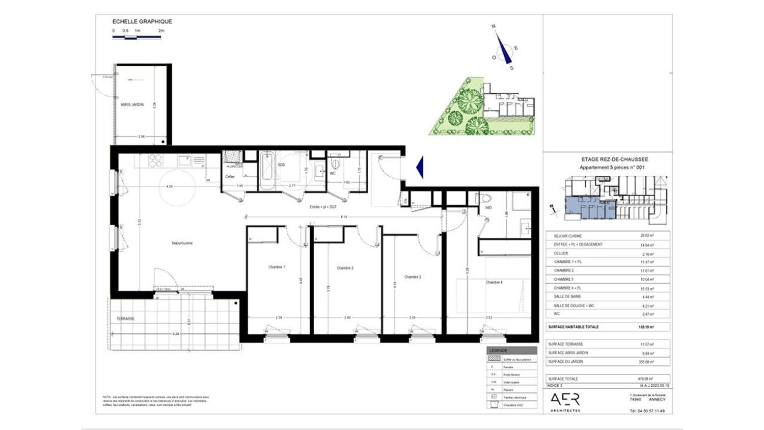 Appartement à vendre, 97m², Vétraz-Monthoux
