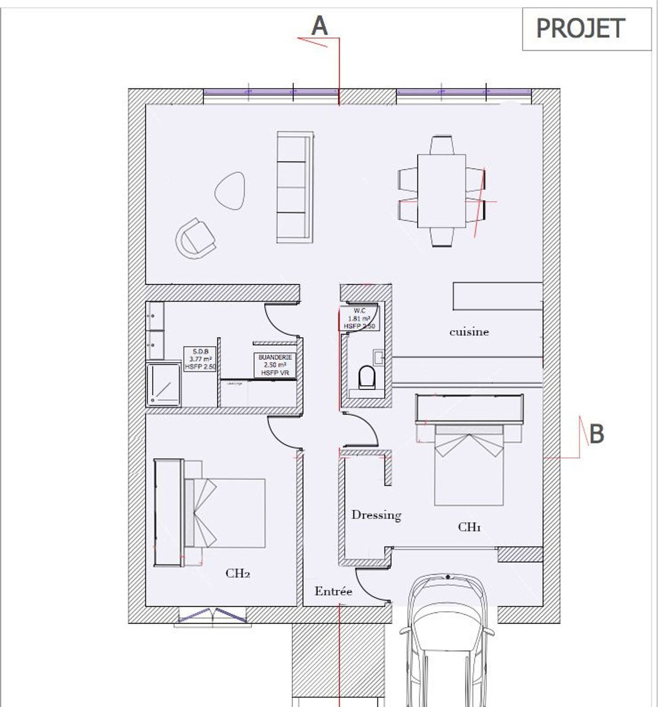 Appartement à vendre, 97m², Montreuil