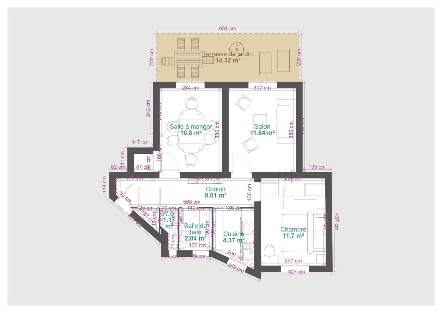 Appartement à vendre, 52m², Boulogne-Billancourt