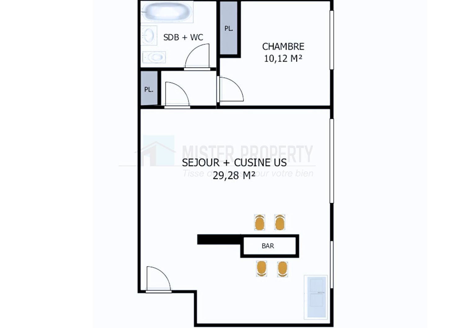Appartement à vendre, 45m², Neuilly-sur-Seine