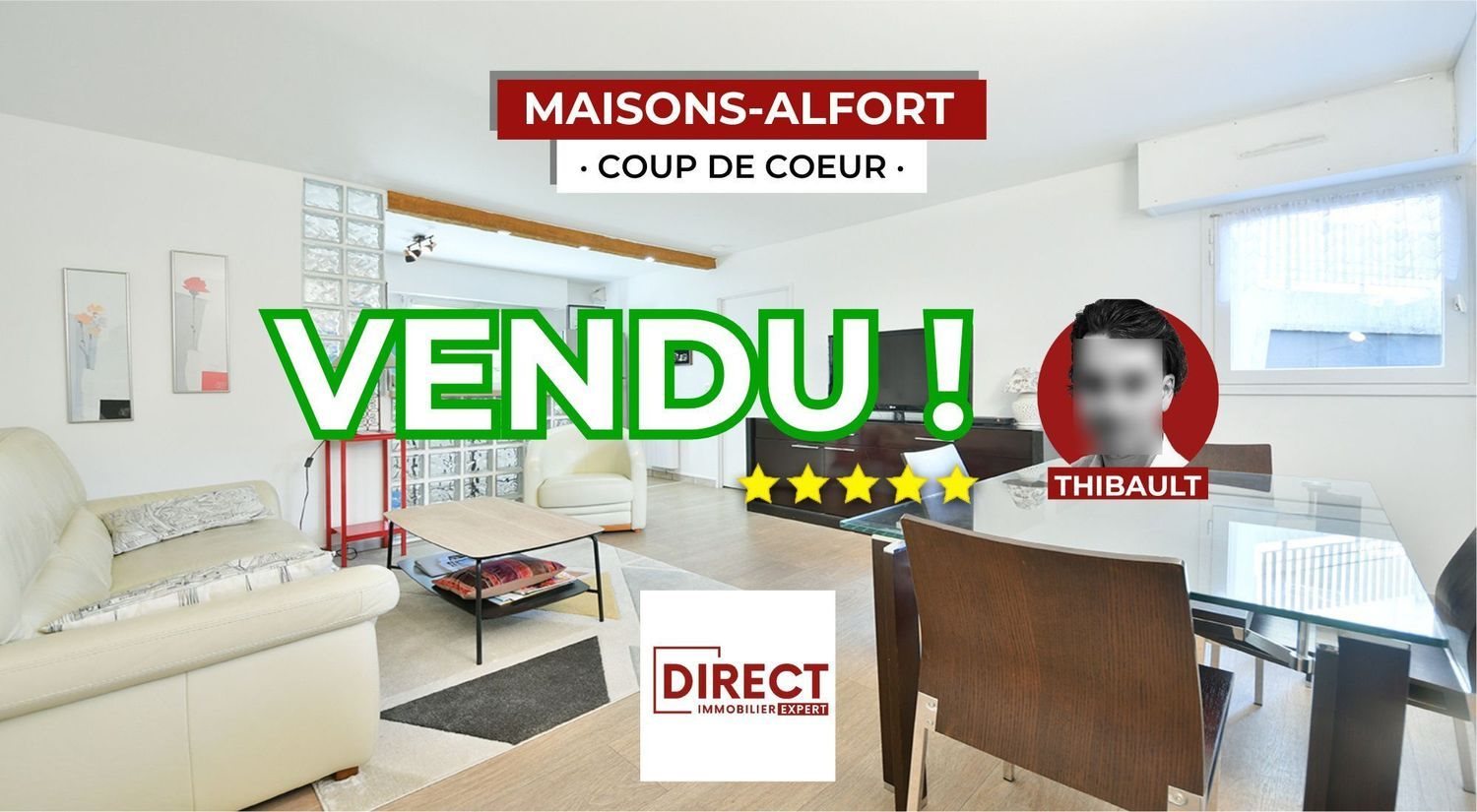 Appartement à vendre, 46m², Maisons-Alfort