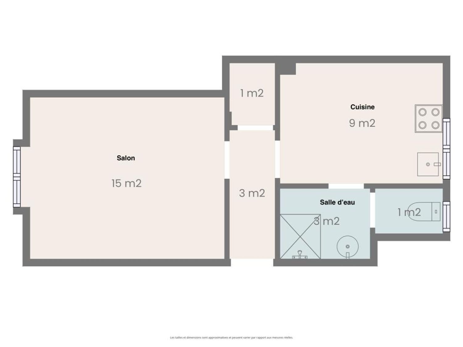 Appartement à vendre, 33m², Brest
