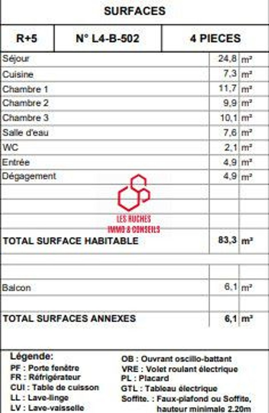 Appartement à vendre, 83m², Rueil-Malmaison