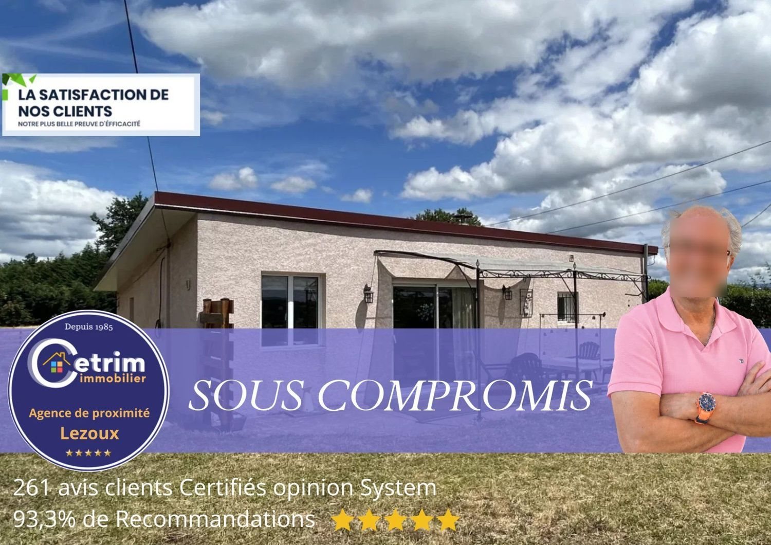 Maison à vendre, 80m², Sermentizon