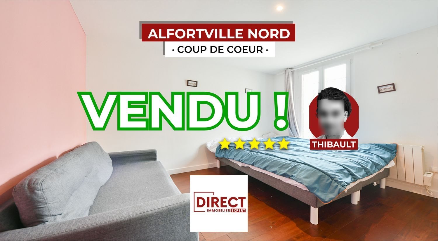 Appartement à vendre, 27m², Alfortville