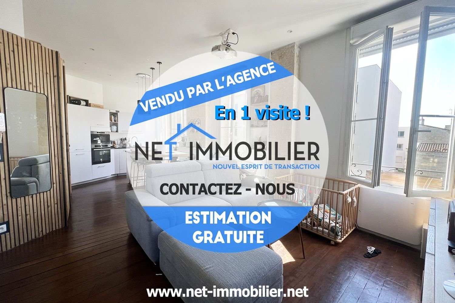 Appartement à vendre, 57m², Bordeaux