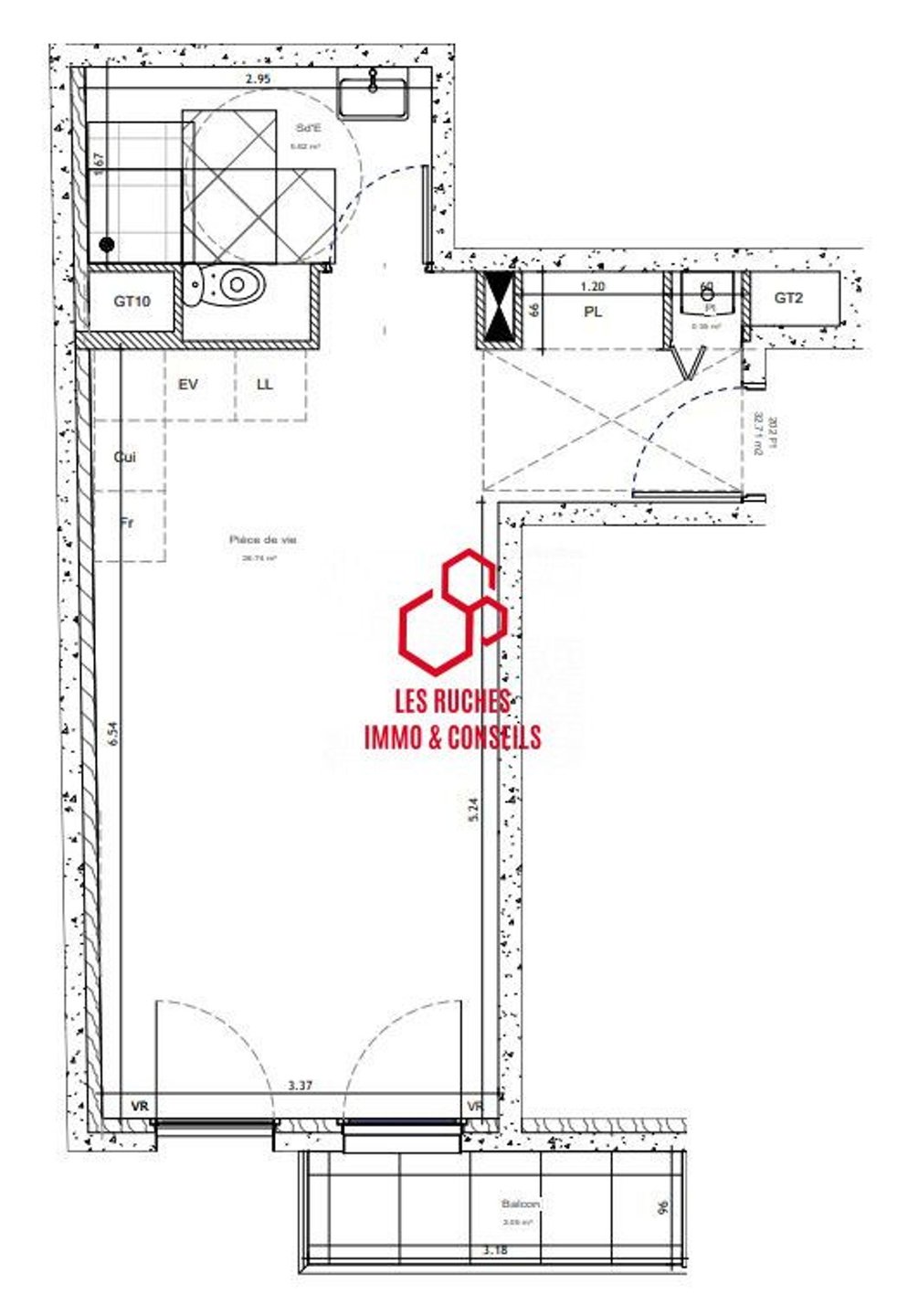 Appartement à vendre, 32m², Malakoff