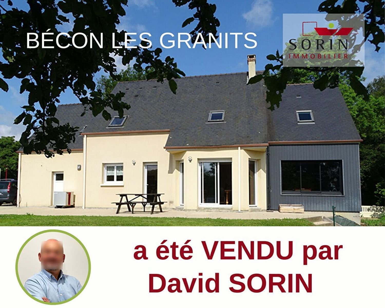 Maison à vendre, 182m², Bécon-les-Granits