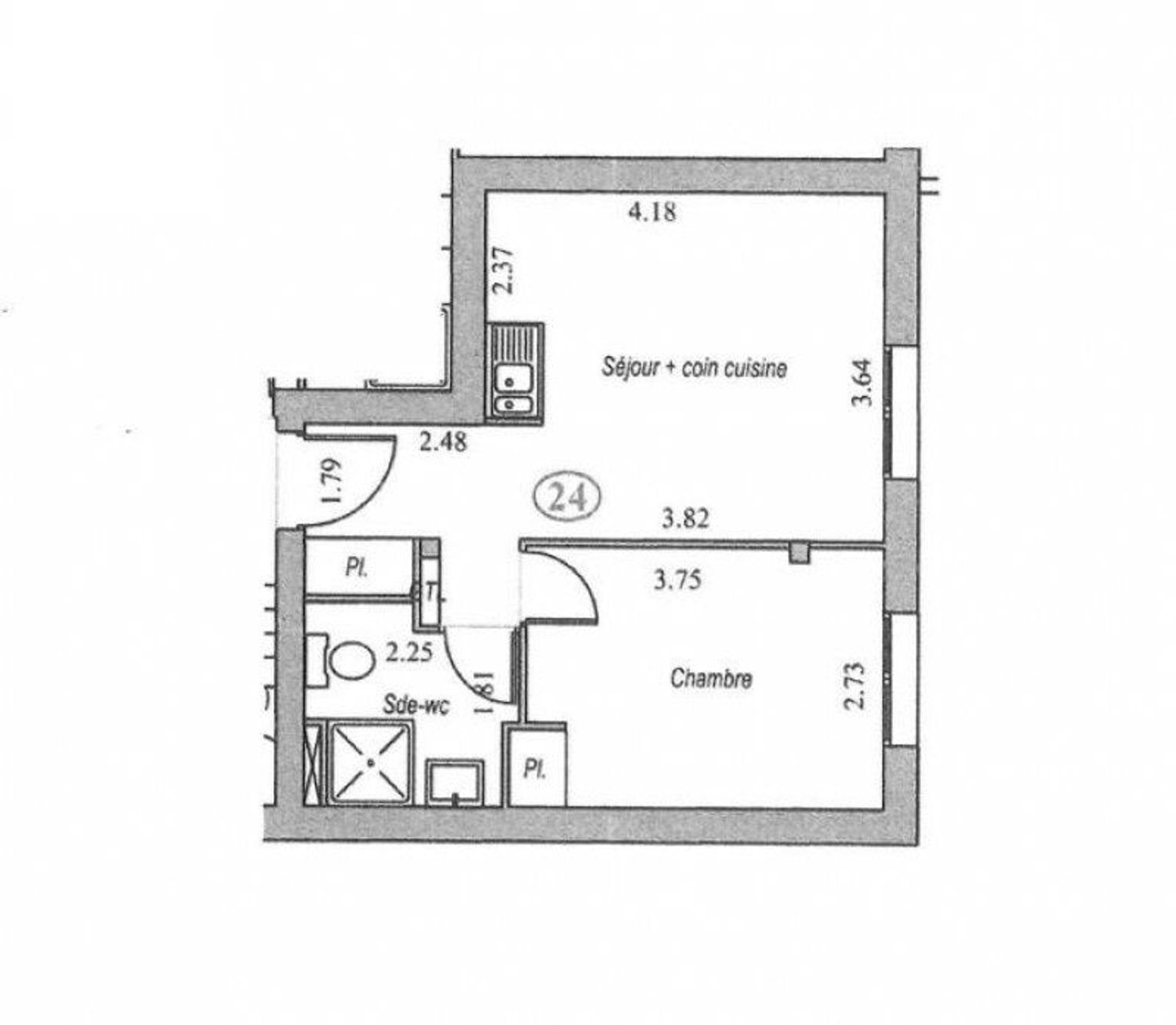 Appartement à vendre, 33m², Villebon-sur-Yvette