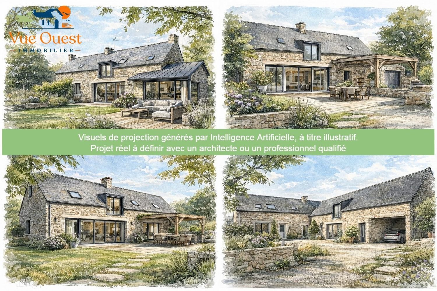 Maison à vendre, 180m², Merlevenez