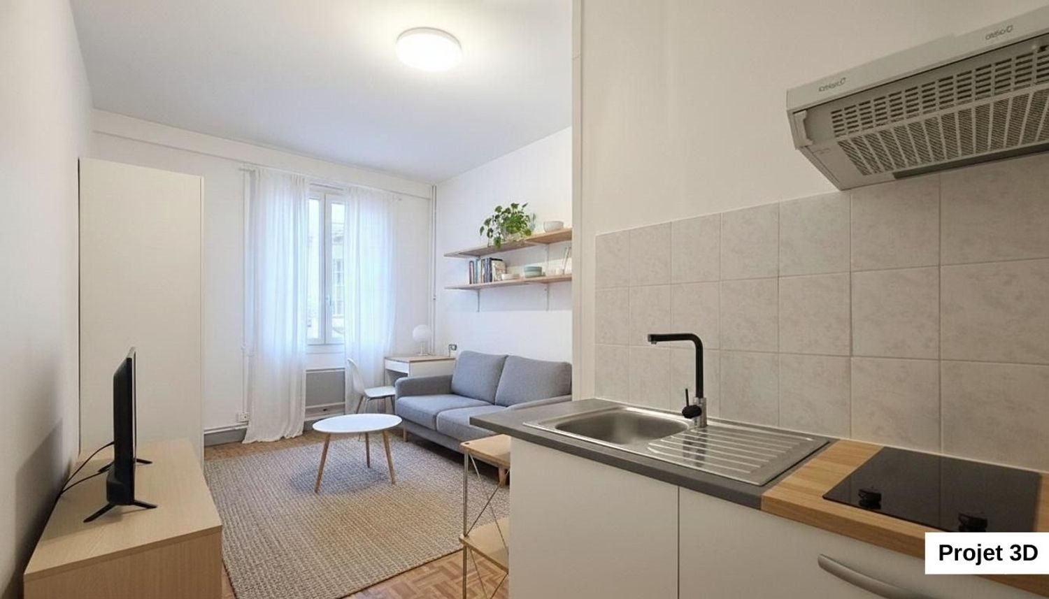 Appartement à vendre, 18m², Bordeaux