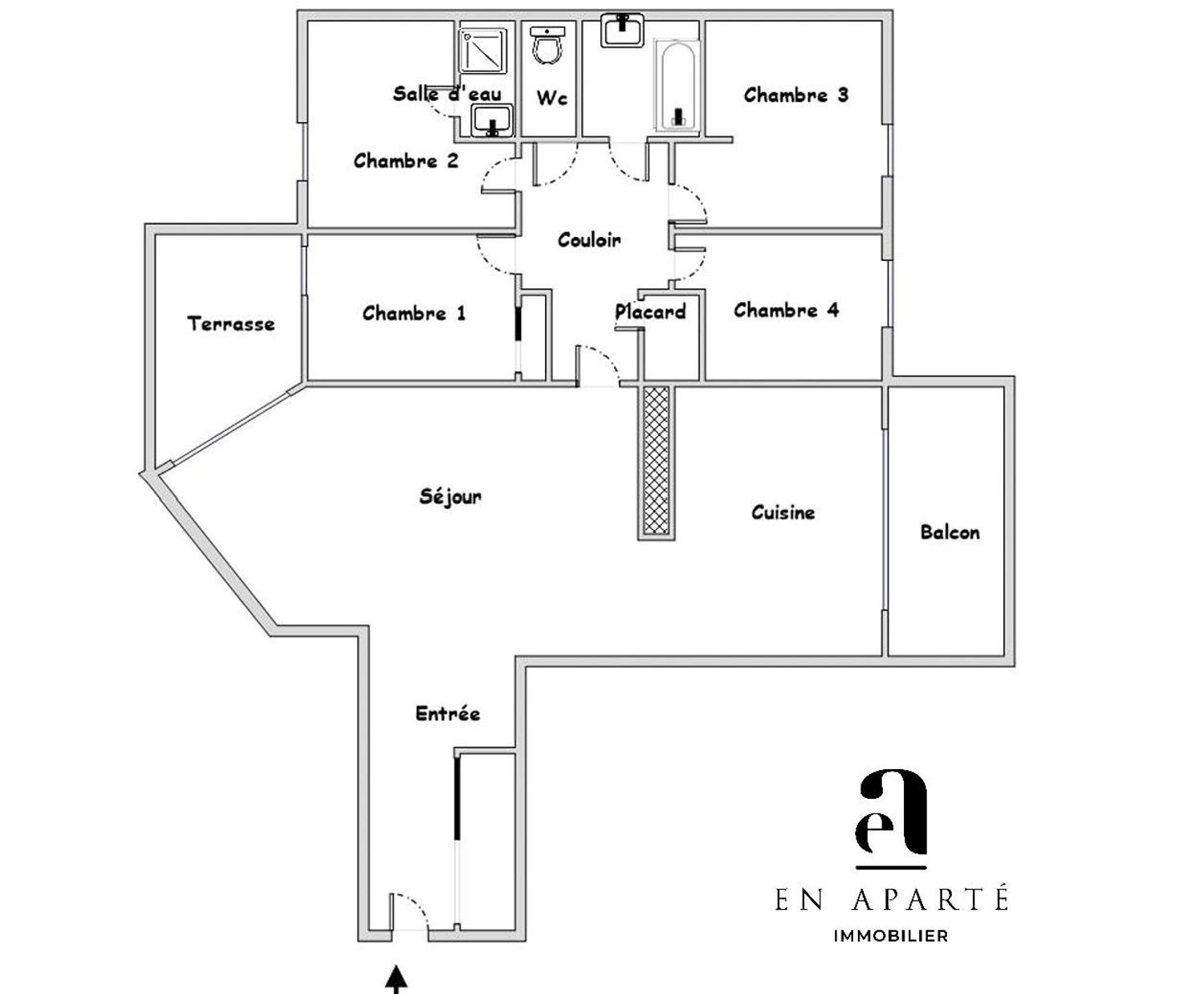 Appartement à vendre, 102m², Villeurbanne
