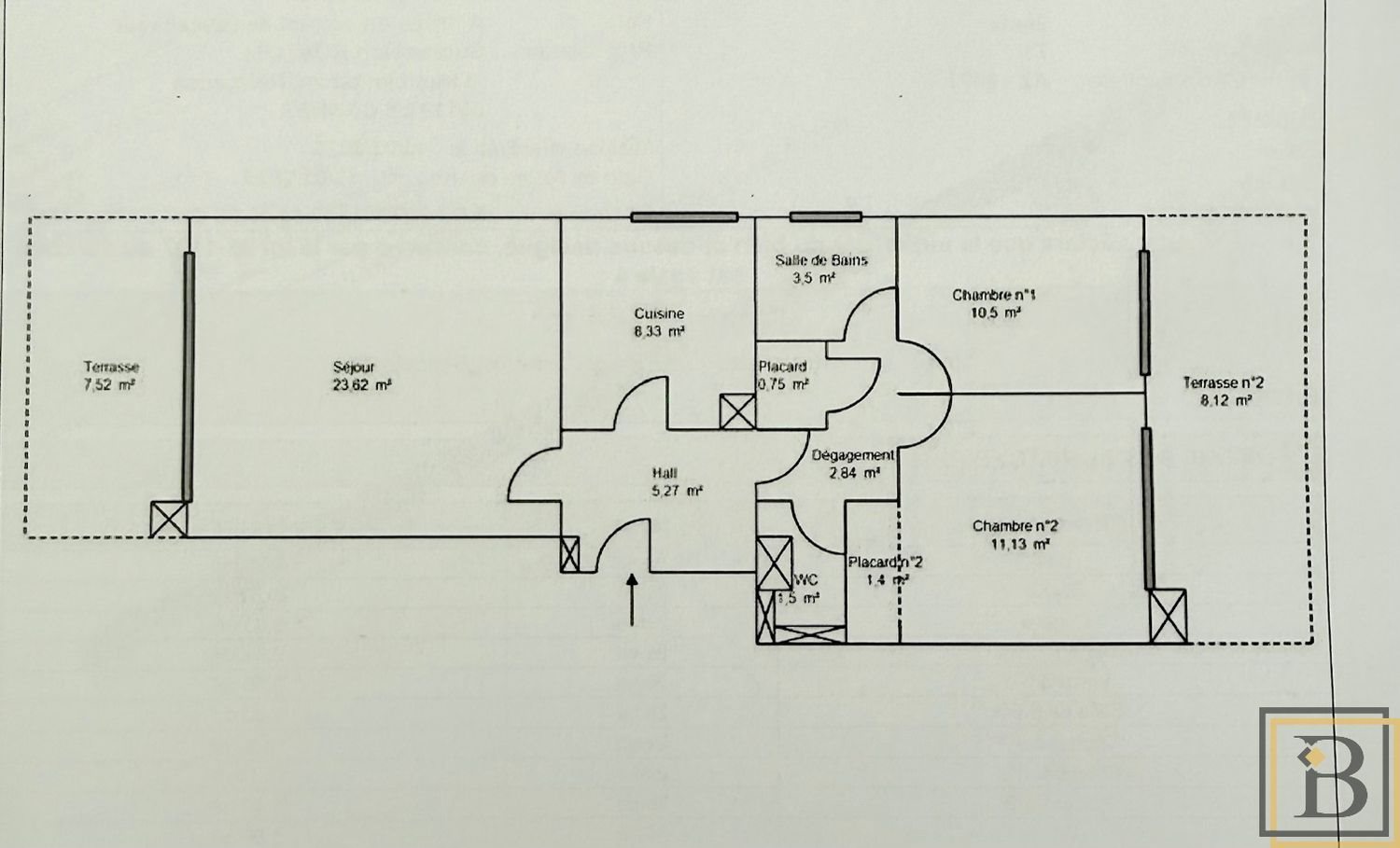 Appartement à vendre, 69m², Le Cannet