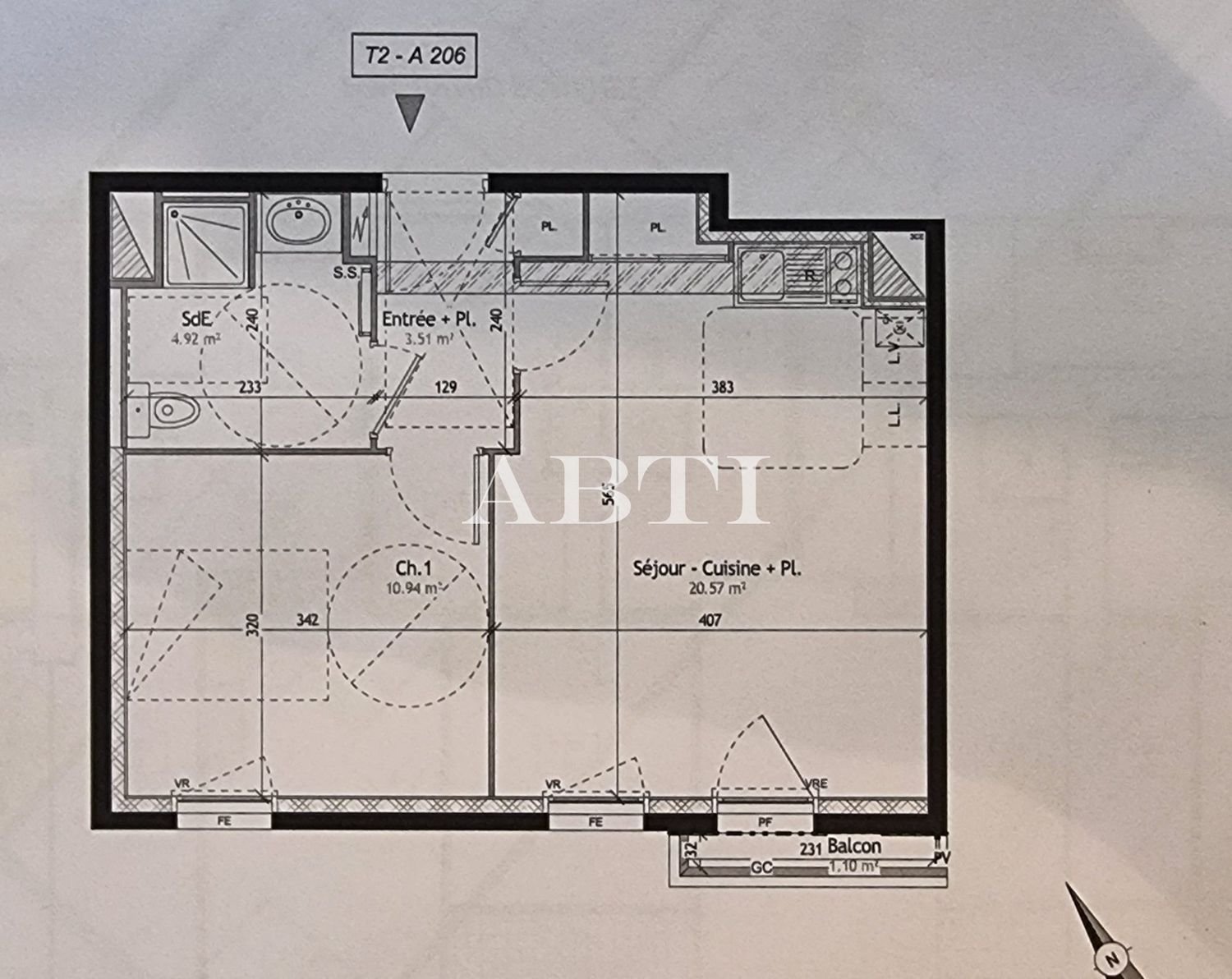 Appartement à vendre, 39m², Nantes