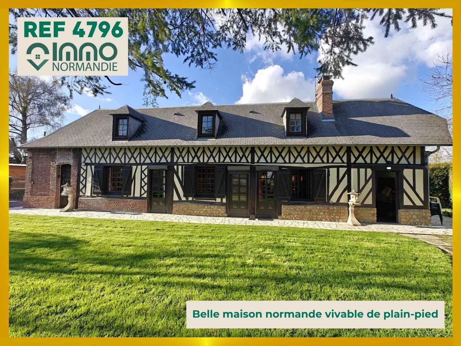 Maison à vendre, 70m², Bernay