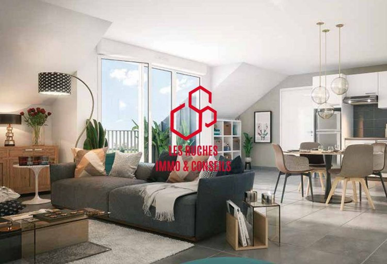 Appartement à vendre, 61m², Linas