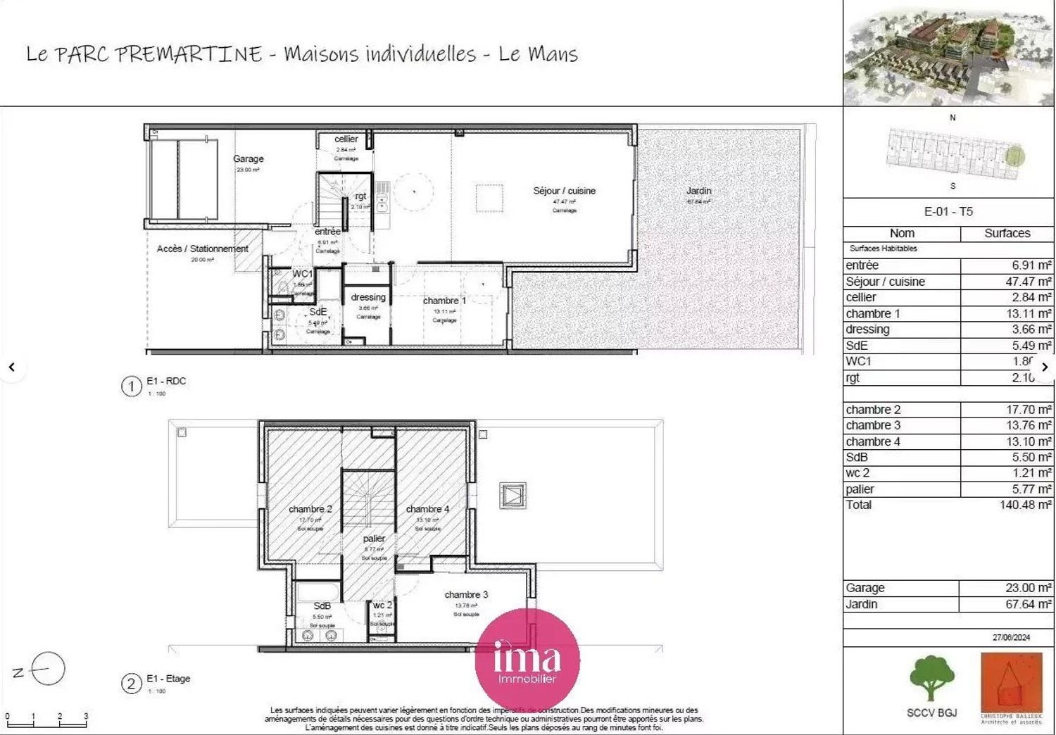 Maison à vendre, 140m², Le Mans