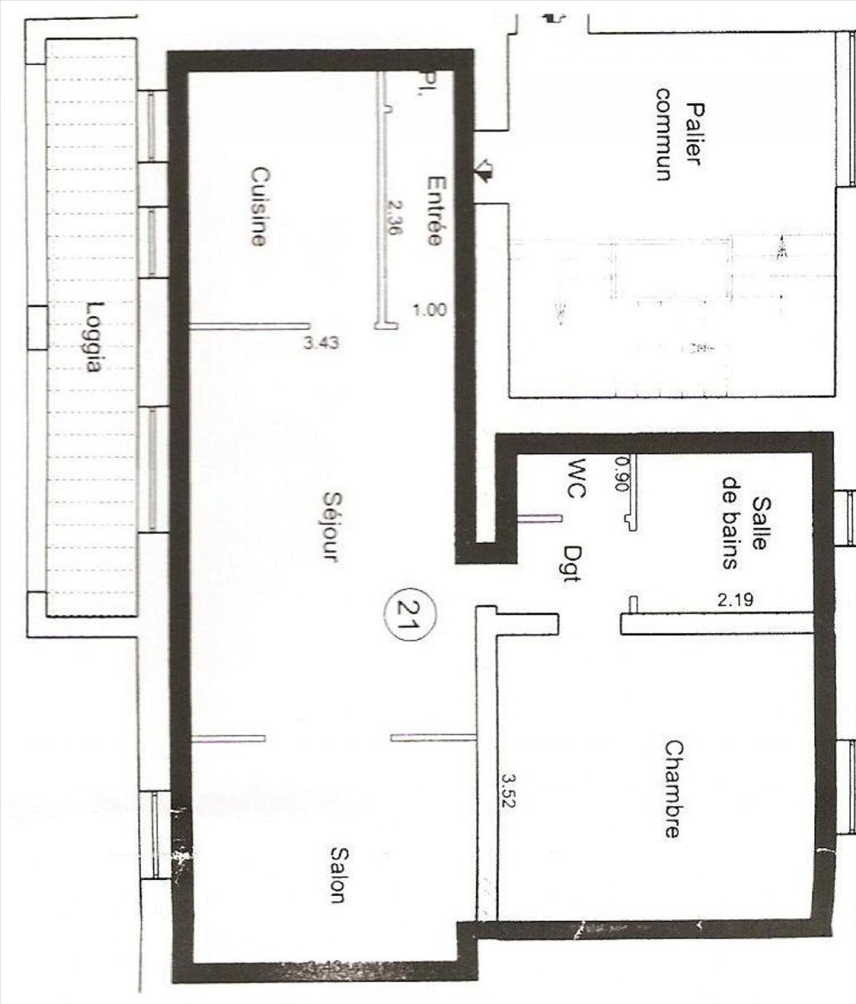 Appartement à vendre, 56m², Clisson