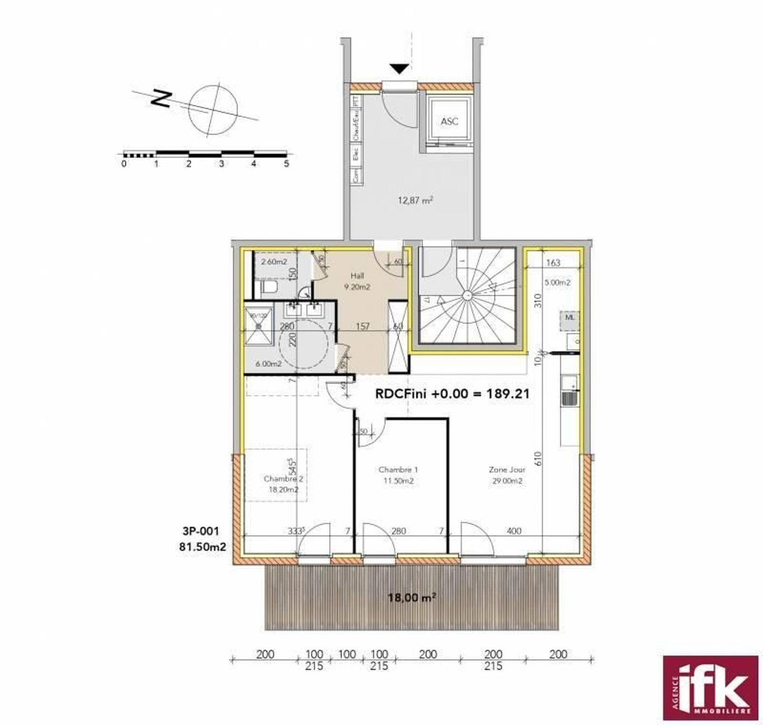 Appartement à vendre, 81m², Colmar