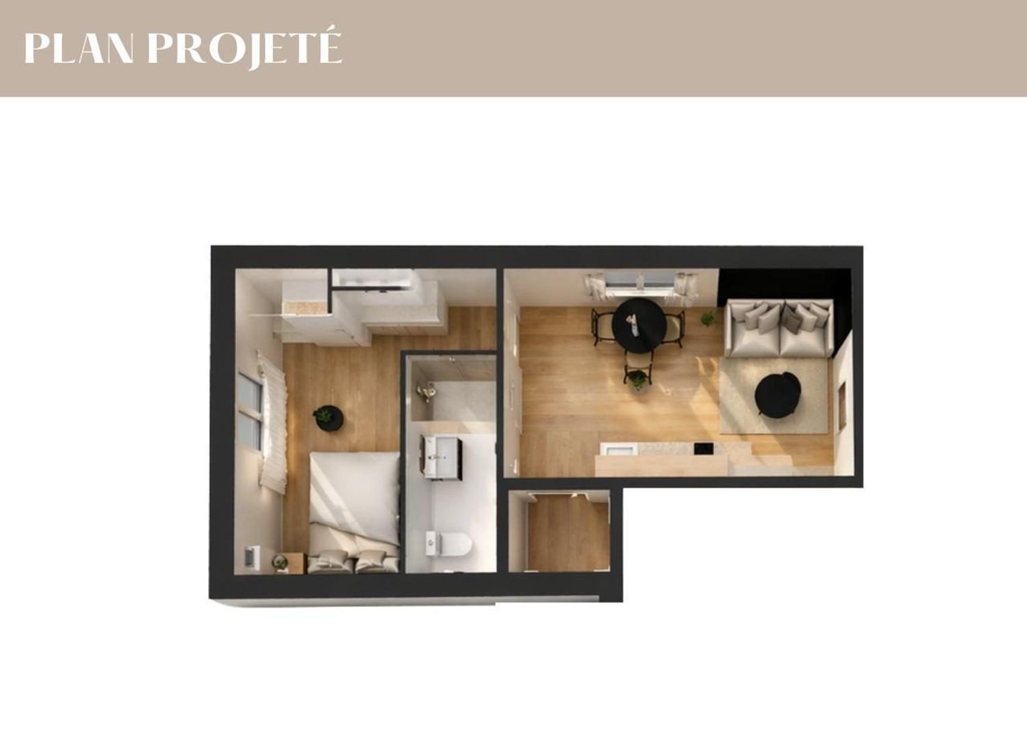 Appartement à vendre, 26m², Villeurbanne