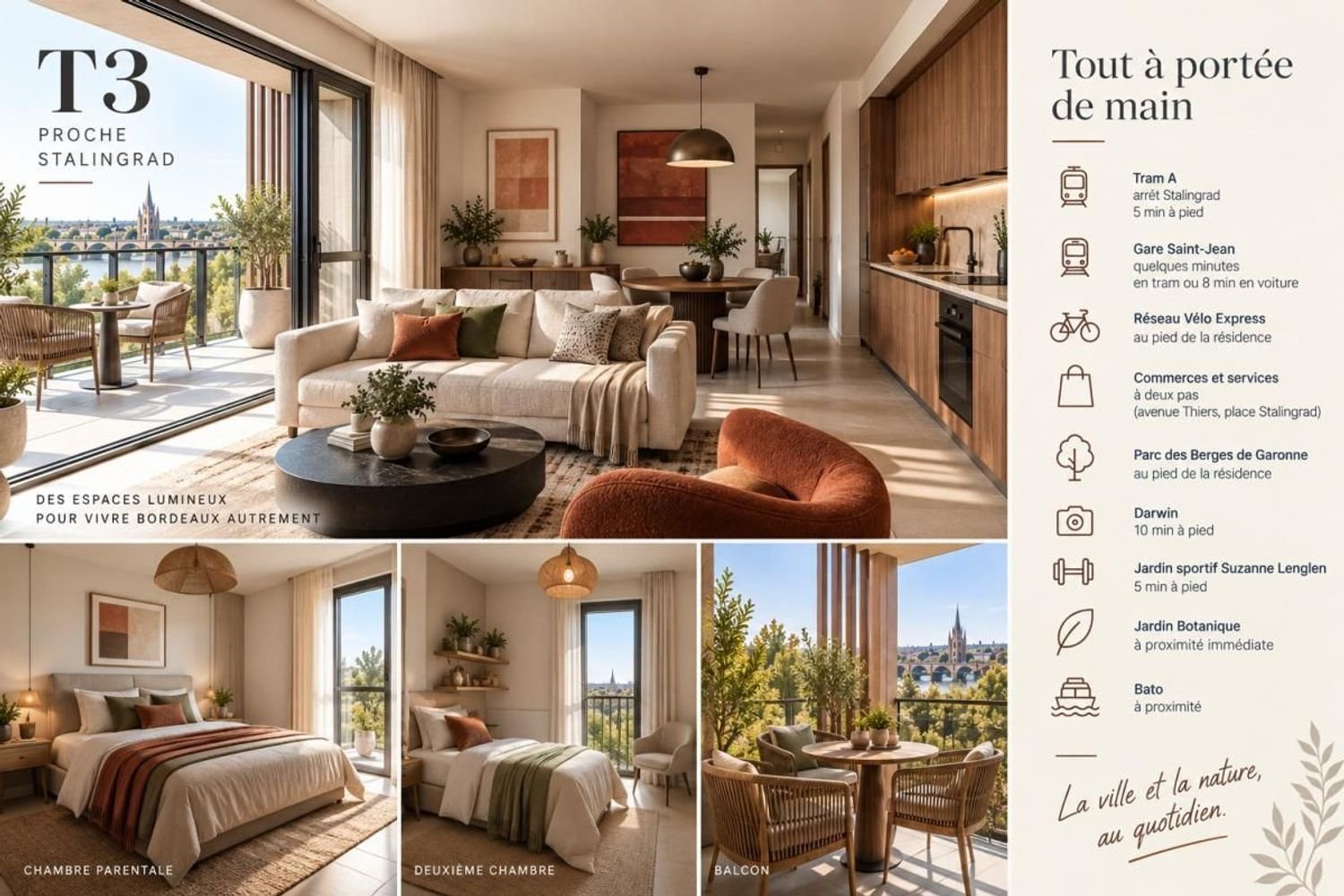 Appartement à vendre, 67m², Bordeaux