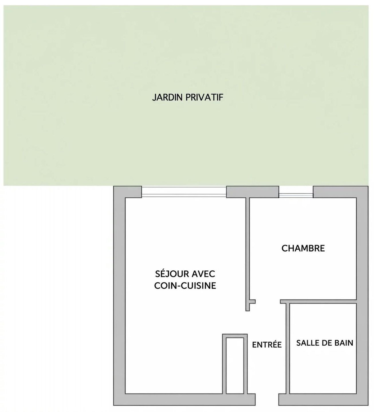 Appartement à louer, 32m², Champagne-au-Mont-d'Or