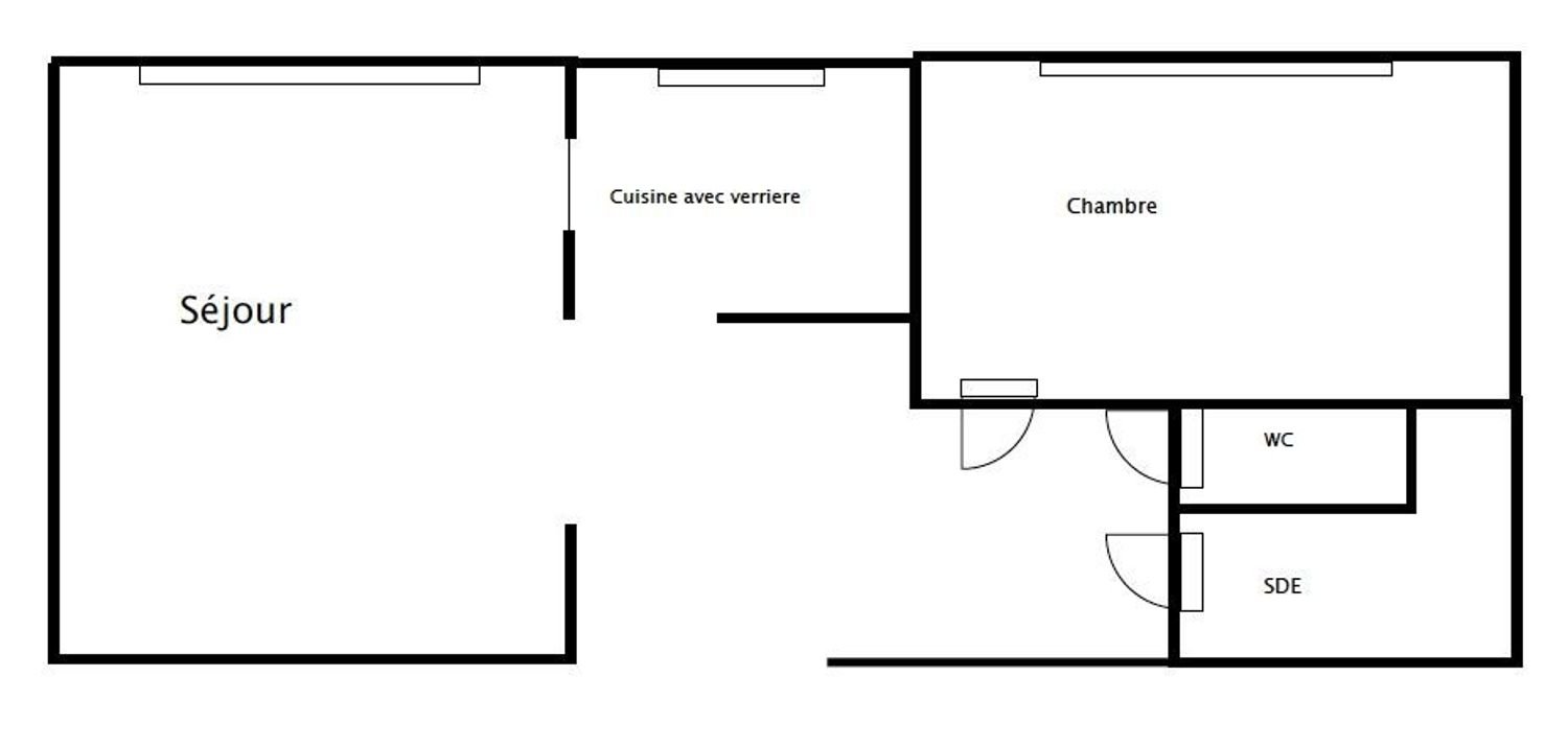 Appartement à vendre, 53m², Asnières-sur-Seine