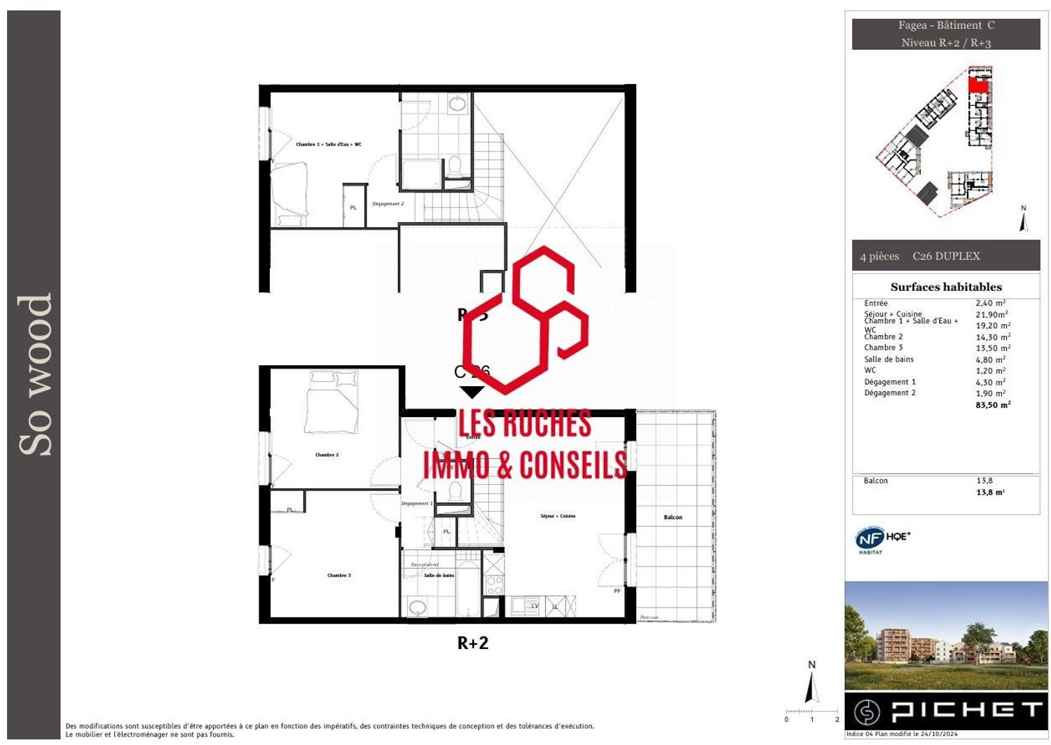 Appartement à vendre, 83m², Carrières-sous-Poissy