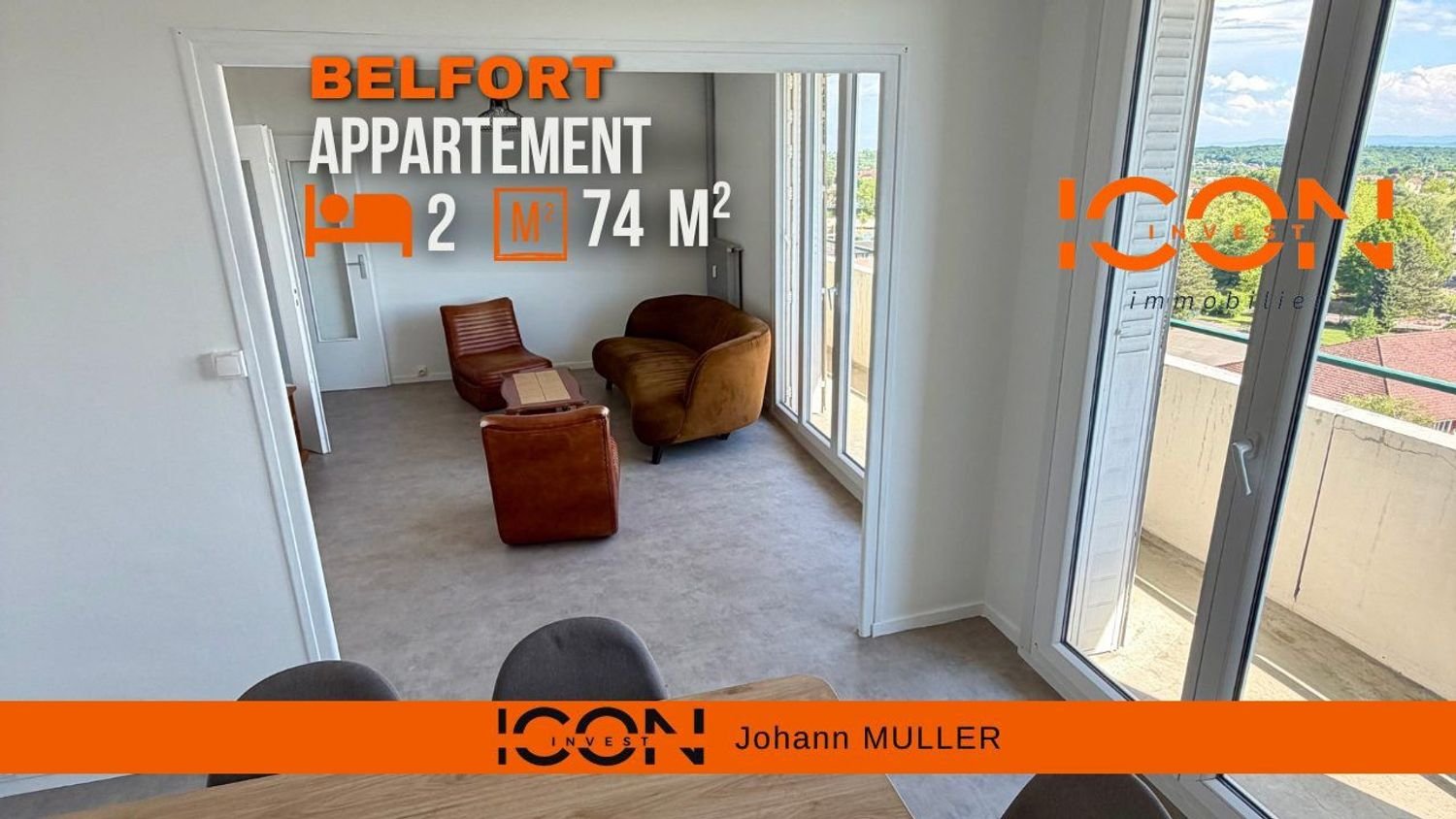 Appartement à vendre, 74m², Belfort