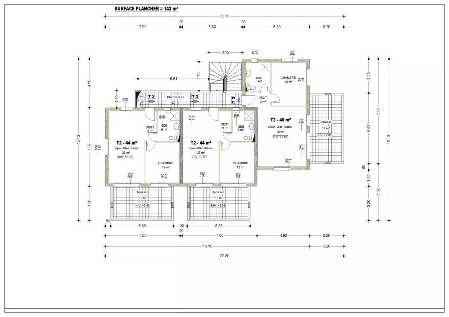 Appartement à vendre, 46m², Pietrosella
