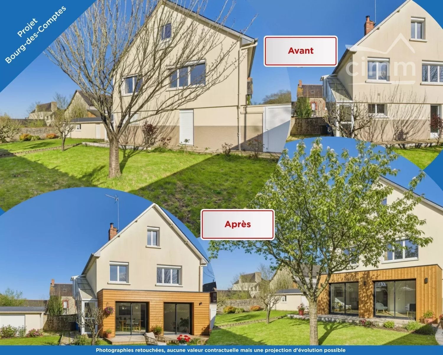 Maison à vendre, 80m², Bourg-des-Comptes