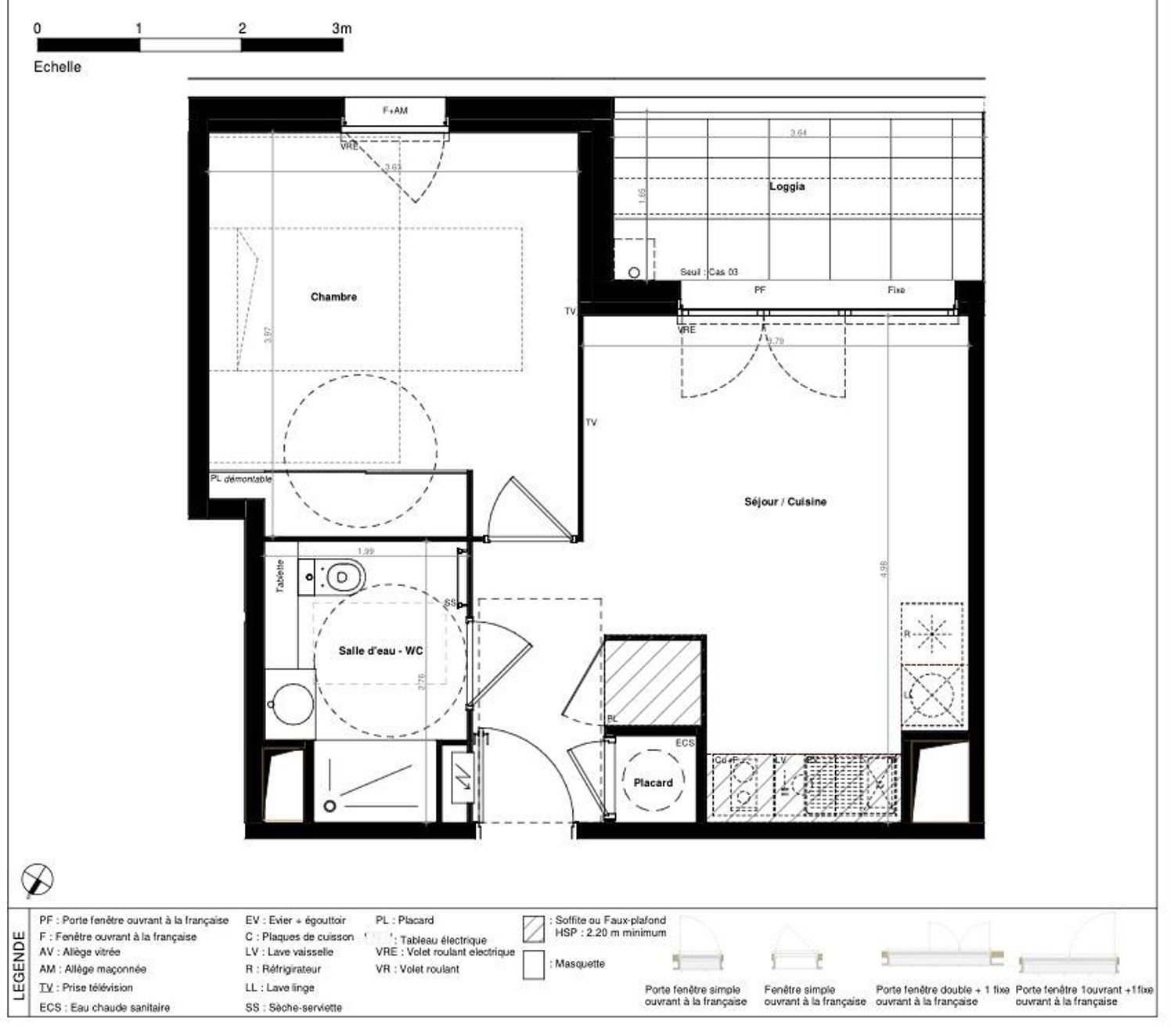 Appartement à vendre, 39m², Toulouse
