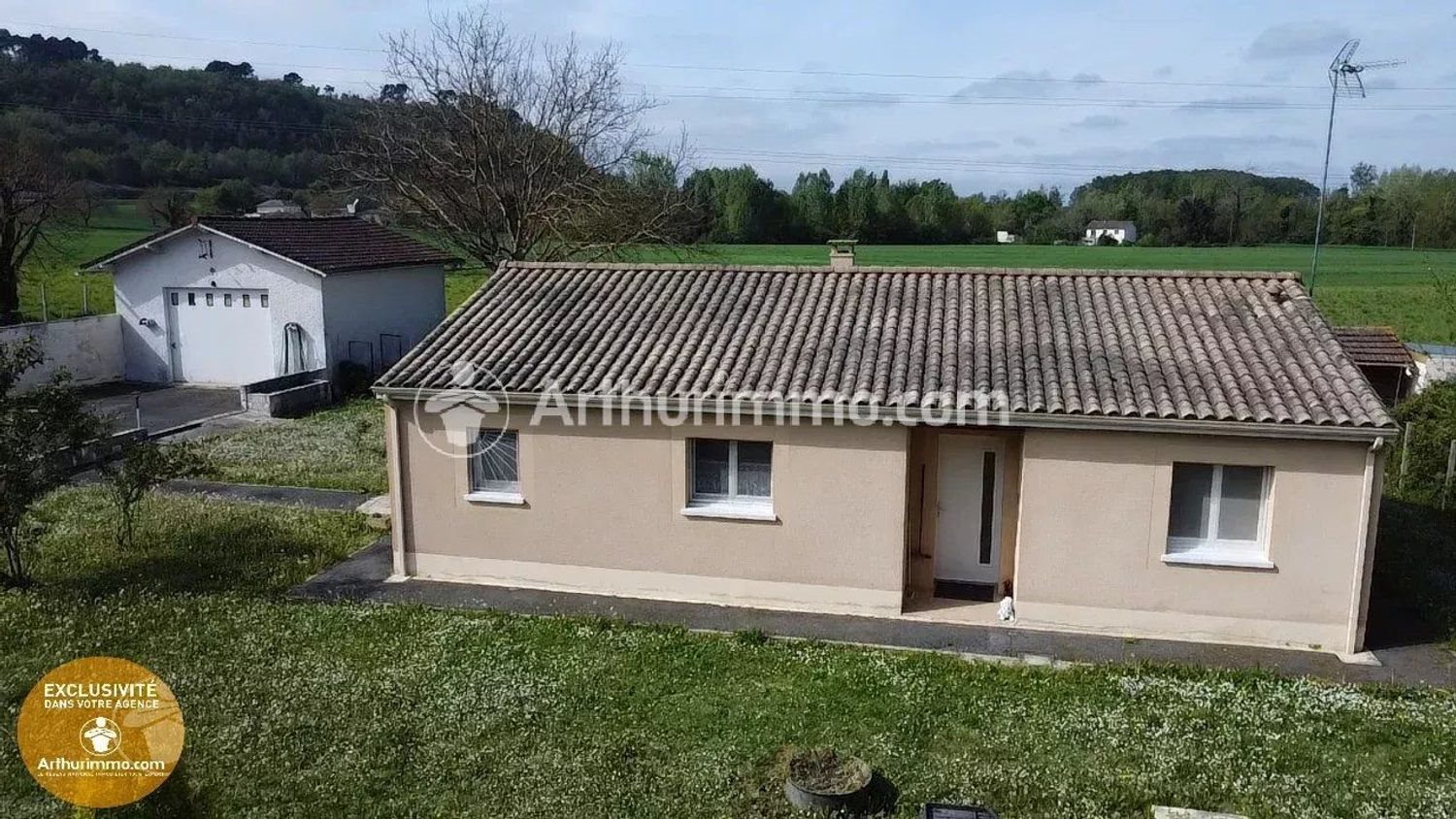 Maison à vendre, 84m², Saint-Léon-sur-l'Isle