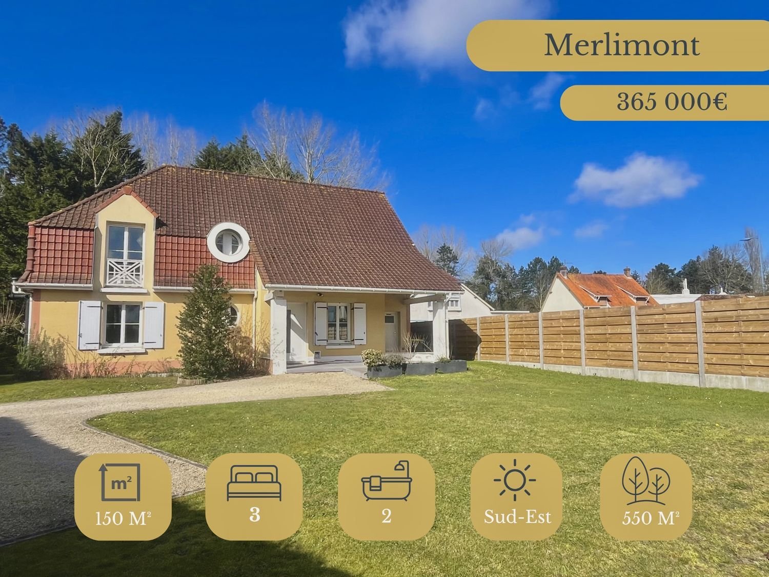 Maison à vendre, 150m², Merlimont